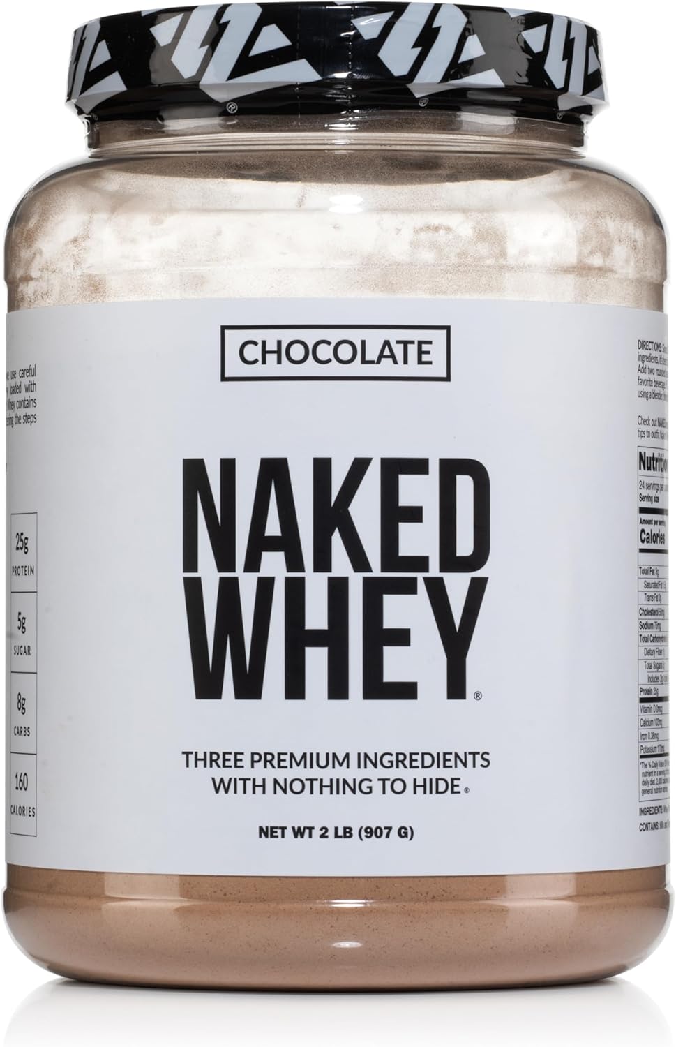 Whey Chocolate Peanut Butter Protein Powder, Grass Fed Whey, No GMO, No Soy, and Gluten Free. Nothing Artificial, Aid Growth and Recovery - 21 Servings