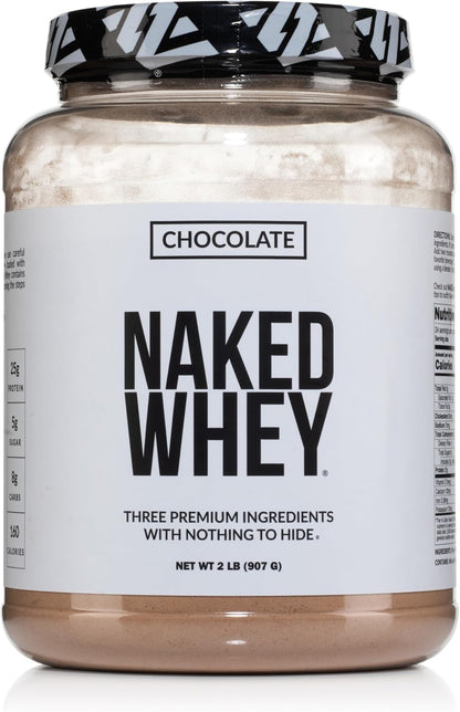Whey Chocolate Peanut Butter Protein Powder, Grass Fed Whey, No GMO, No Soy, and Gluten Free. Nothing Artificial, Aid Growth and Recovery - 21 Servings