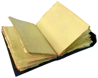 Leather Journal Writing Notebook 7 Chakra Stone Diary for Men & Women, Handmade Antique Deckle Edge Paper - Book of Shadow Travel Diary Gift for Him Her by , Brown